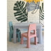 Комплект Tega TEGGI MULTIFUN стіл+2 стільці TI-011-174 grey/old rose/turquoise